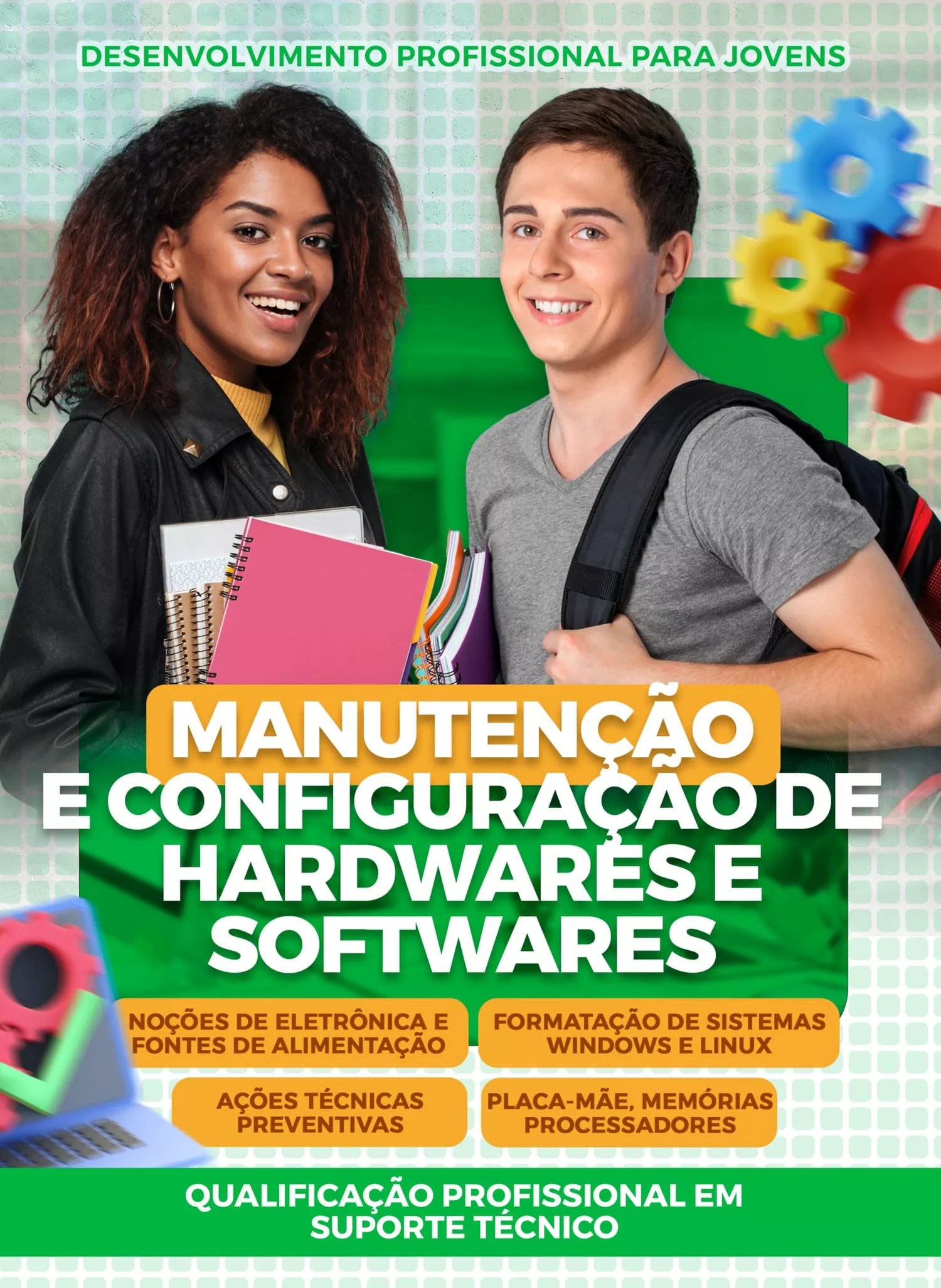 Manutenção e Configuração de Softwares e Hardwares